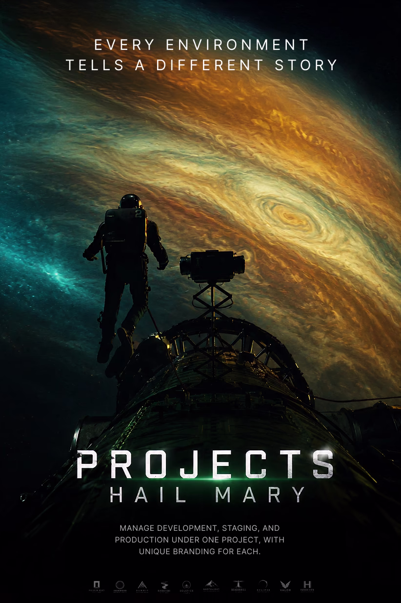 Projects launch poster