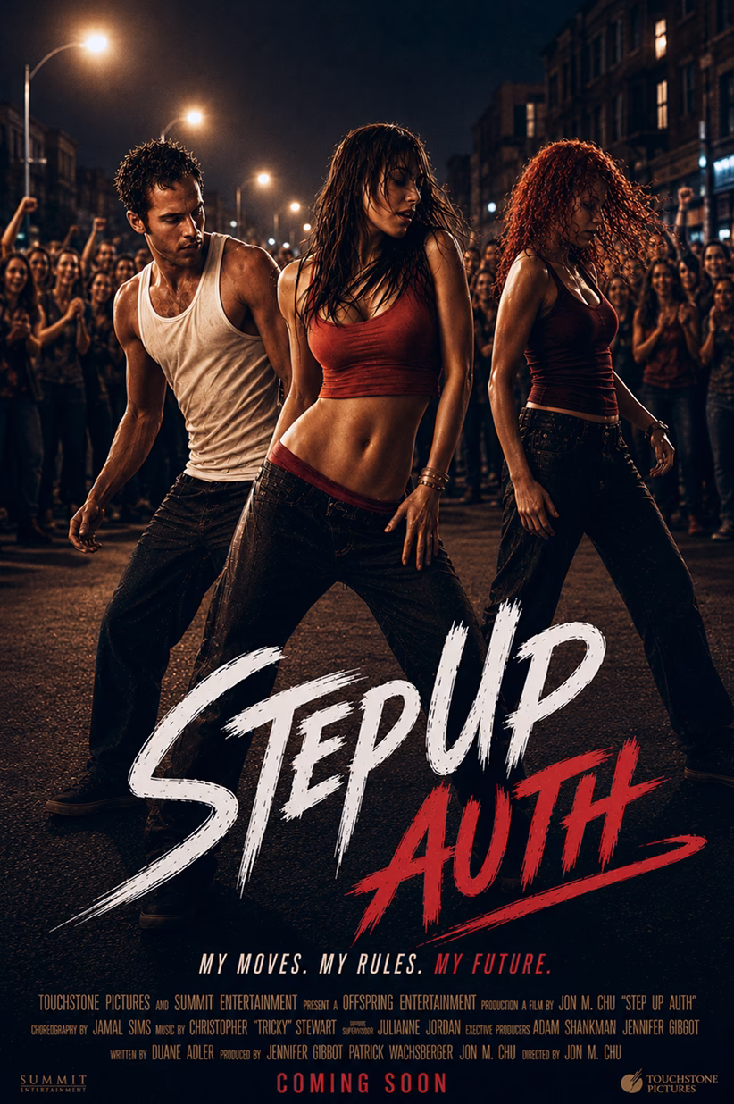 Step Up Auth launch poster
